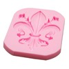 Royal Crown and Gem Silicone Mold Set, Baroque Style Clay