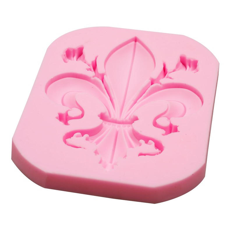 Royal Crown and Gem Silicone Mold Set, Baroque Style Clay