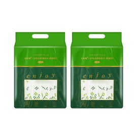 AMORTALS Disposable Thicken Soft & Skin-Friendly Type Towel（180 sheet/pack*2)
