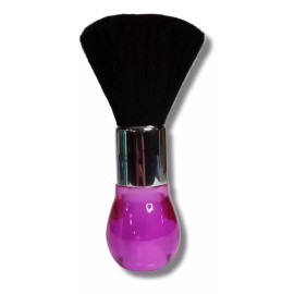 MC8 Bledo Sacudidor De Cabello Barberia Mango De Cristal Color Morado Fuerte