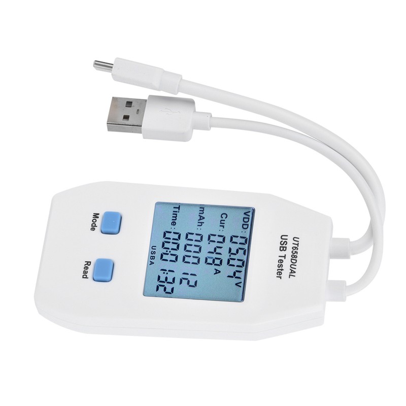 UNi T LCD USB Tester Detector Voltmeter Ammeter Digital Power