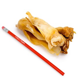 ValueBull Lamb Ears, 20 Count - All Natural Dog Treats, Grass Fed, Single Ingredient Rawhide Alternative