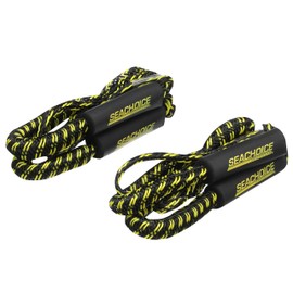 Seachoice 42481 Bungee/Stretch Dock Line, 6 Feet Long, Stretches to 9 Feet, Pack of 2 Lines