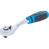 BGS 630 Reversible Ratchet, Fine-Toothed, External Square Outlet, 6.3 mm