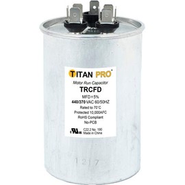 TRCFD405 - OEM Upgraded Replacement for Packard Motor Run Capacitor 40+5 MFD uF 370/440 Volt Round