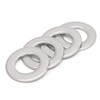 Beduan 1/4"ID x 1/2"OD Flat Washer, Stainless Steel 304, Plain