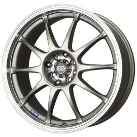 Enkei 409-565-11SP J10 15x6.5 4x100/108 38mm Offset 72.6mm Bore Dia Silver Wheel