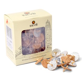 SATVIK 100 Pc Round Floating Ghee Wicks | Virgin Cotton Handmade Batti | Ready-to-Use for Diwali, Puja, & Ceremonial Events l Floating Wicks for Oil Cups with Cork Disc Holders