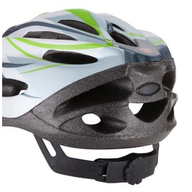 Schwinn Traveler Bike Helmet for Adult Men and Women, Ages 14 and Up with Suggested Fit 52-58 cm, Dial Fit Adjustment, Detachable Visor, Bike and Cycling Accessories, White/Green