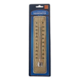 Indoor & Outdoor Wall Thermometer -Garden Home Patio Garage Kitchen Hallway Temp