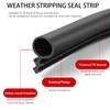 Windows Kerf Weather Stripping Seal Strip, Bulb Bubble Kerf Mount,
