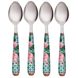 Maxwell & Williams Teas & C's Silk Road Teaspoon Set of 4 Aqua Gift Boxed