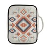 Suobstales Aztec Style Bible Cover Case Tribal Geometry Print Carrying