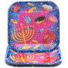 Izzy 'n' Dizzy Hanukkah Plates - Chanukah Paper Goods -