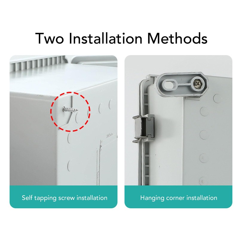 Electrical Junction Box, 160 x 210 x 100 mm ABS