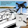 KOMCLUB Boat Cover Support Pole System with 8 Adjustable Heights