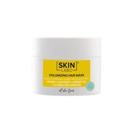 SkinLabo - Maschera Capelli Volumizzante. Trattamento ristrutturante nutrient, dona lumiosità e vitalità ai capelli. 200 ml.