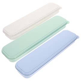 Operitacx 6pcs Travelling Brush Box Portable Makeup Brush Holders Slim Pencil Case for Cosmetics Capacity Storage for Travel and Organization