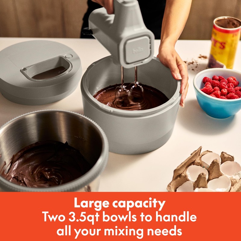 bella 3.5 Qt Hand Blender & Stand Mixer, 2 in