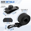 24 Pcs Pool Solar Cover Reel Attachment Kit, Inground Swimming
