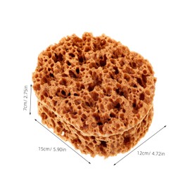 SEWACC Artistic Paint Sponge for Acrylics Ergonomic Painting Tool Unique Sea Sponge Applicator for Textured Effects for Blending Crafting and Professional Artwork