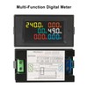 Taikemeti Electric Power Detector Multi-function Meter (AC 40-300V 100A) LCD