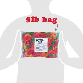SWEDISH FISH Assorted Soft & Chewy Candy, 5 lb