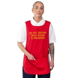 Mirabella Health & Beauty Unisex Cura Tabard Apron Red M