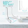 Boloyo Flat Back Acrylic Plate Display Stand , 3 Inch