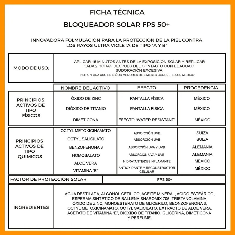 Bloqueador Solar Fps 50familiar 200 Ml Protectone