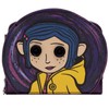 Button Eyes Coraline Parallel Universe Dark Fantasy Purse Zip Coin