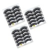 Minkissy Realistic Volume Eyelash Extensions 15 Pairs Fake Eyelashes Girl