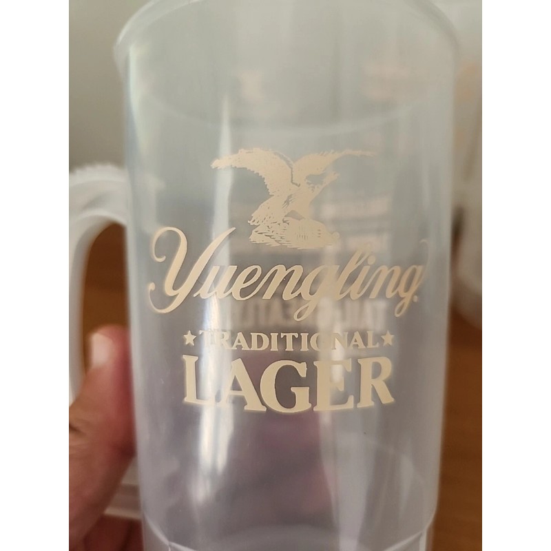 Yuengling Lot of 4 Yuengling Lager Beer Mugs - Tailgating