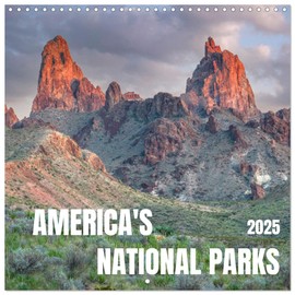 America's National Parks (Wall Calendar 2025 12" x 24" / 30 x 60 cm (open)) CALVENDO 12 Month Wall Calendar