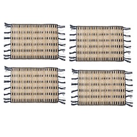 Creative Tops Set of 4 Napier Grasscloth Placemats, CTPMNAPPK4, Assorted, One Size