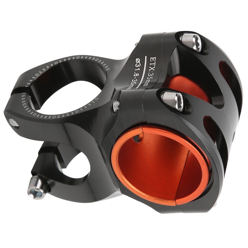 CANSUCC 31.8/35mm Bike Handle Stem Riser Short Handle Stem Aluminum