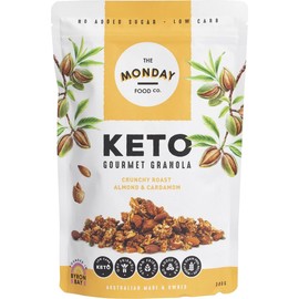 The Monday Food Company Crunchy Roast Almond Cardamom Granola, 300 g