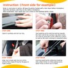 PLDDE Rain Guards Compatible with 2000-2004 Toyota Avalon Tape-On Side