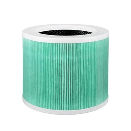 HY1800(S) Air Purifier Replacement Filter with 3-Stage Filtration System, H13 True HEPA Filter Replacement, Green HEPA Filter - quantity: 1