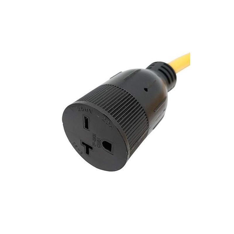 Parkworld 885682 NEMA 6-15 Extension Cord 6-15P to 6-15R (T
