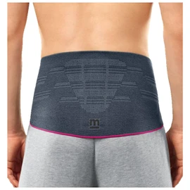 medi Lumbamed Basic Back Brace Lumbar Support Brace for Men Colour: Silver Size: V Moisture Regulating and Breathable