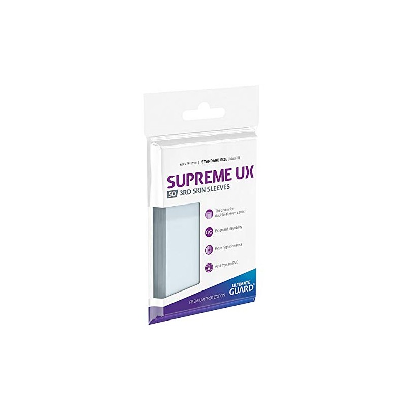 Ultimate Guard Supreme UX Oversleeve Standard Size (Pack of 50)