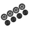 Luggage Caster Wheels Lightweight Silent Suitcase Universal Replacement Rollers Wheels