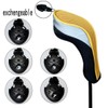 Andux Golf Hybrid Club Head Covers with Interchangeable No. Tag