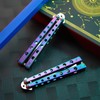 Flutesan 2 Pcs Butterfly Fork and Spoon Set, Tactical Butterfly