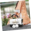 KONTONTY 1 Set Handmade DIY Crossbody Bag Kit Unique Woolen