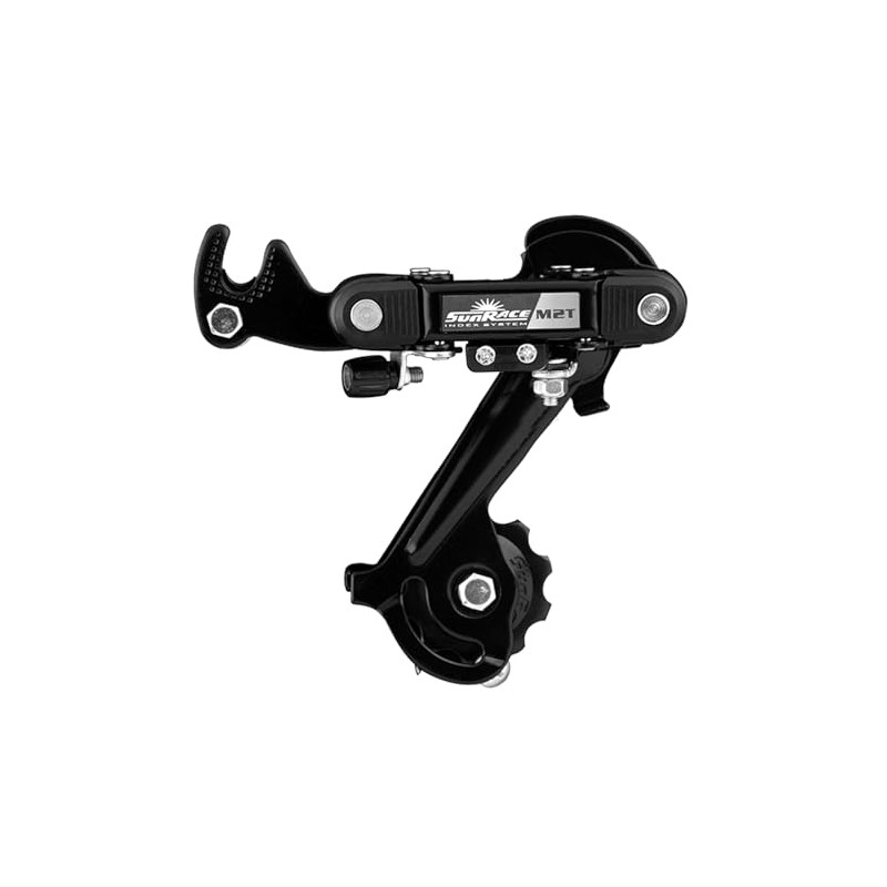 SUNRACE Cambio Trasero RDM2T MTB 6/7P 13-28D Largo con Oreja
