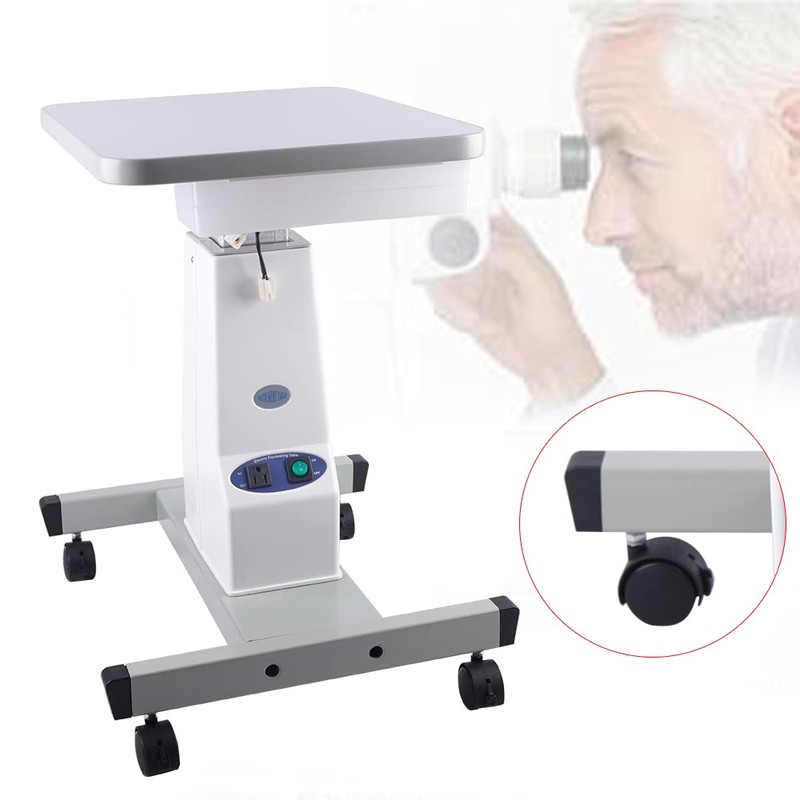 Optical Optometry Instrument Table, Adjustable Height Work Lift Table, Motorized