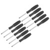 sourcing map Mini Phillips Screwdriver, 4.0mm Cross Head with Non-Slip