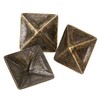Bronze Antique Square Upholstery Nails Tack Pyramid Studs Vintage Furniture